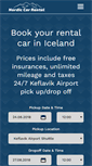 Mobile Screenshot of nordiccarrental.is